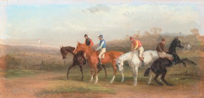 Steeplechasing: At the Start by William Joseph Shayer